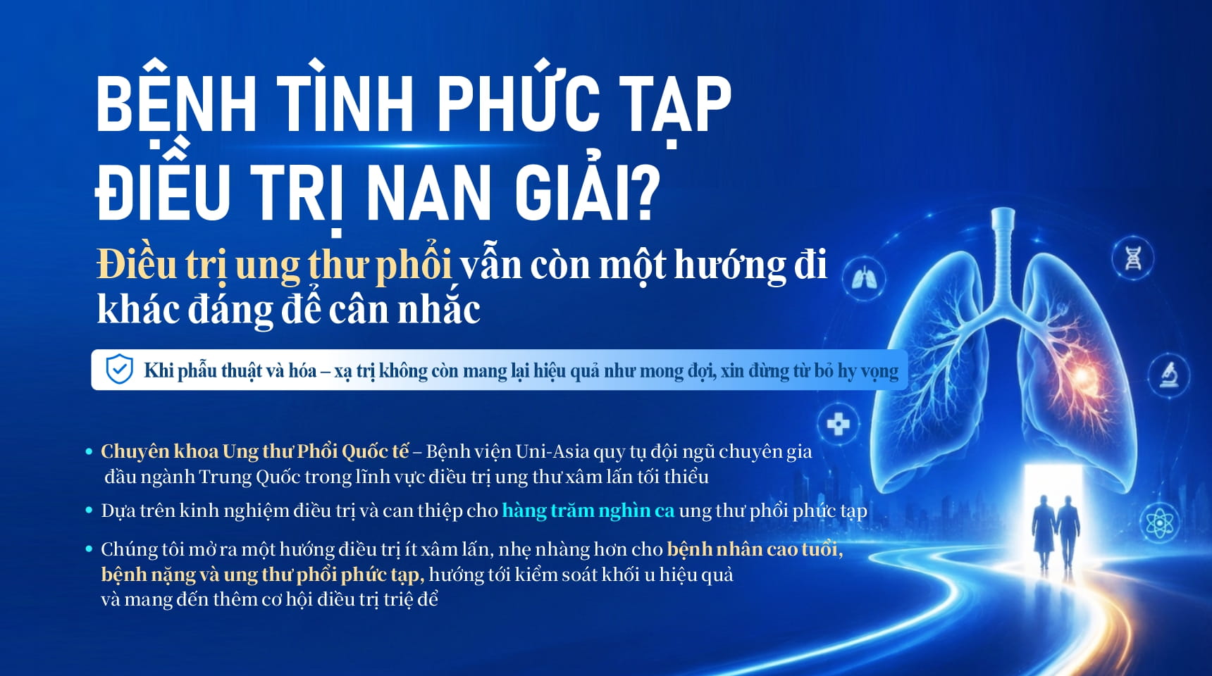 Chuyên đề ung thư phổi: Triệu chứng, giai đoạn và phương pháp điều trị
