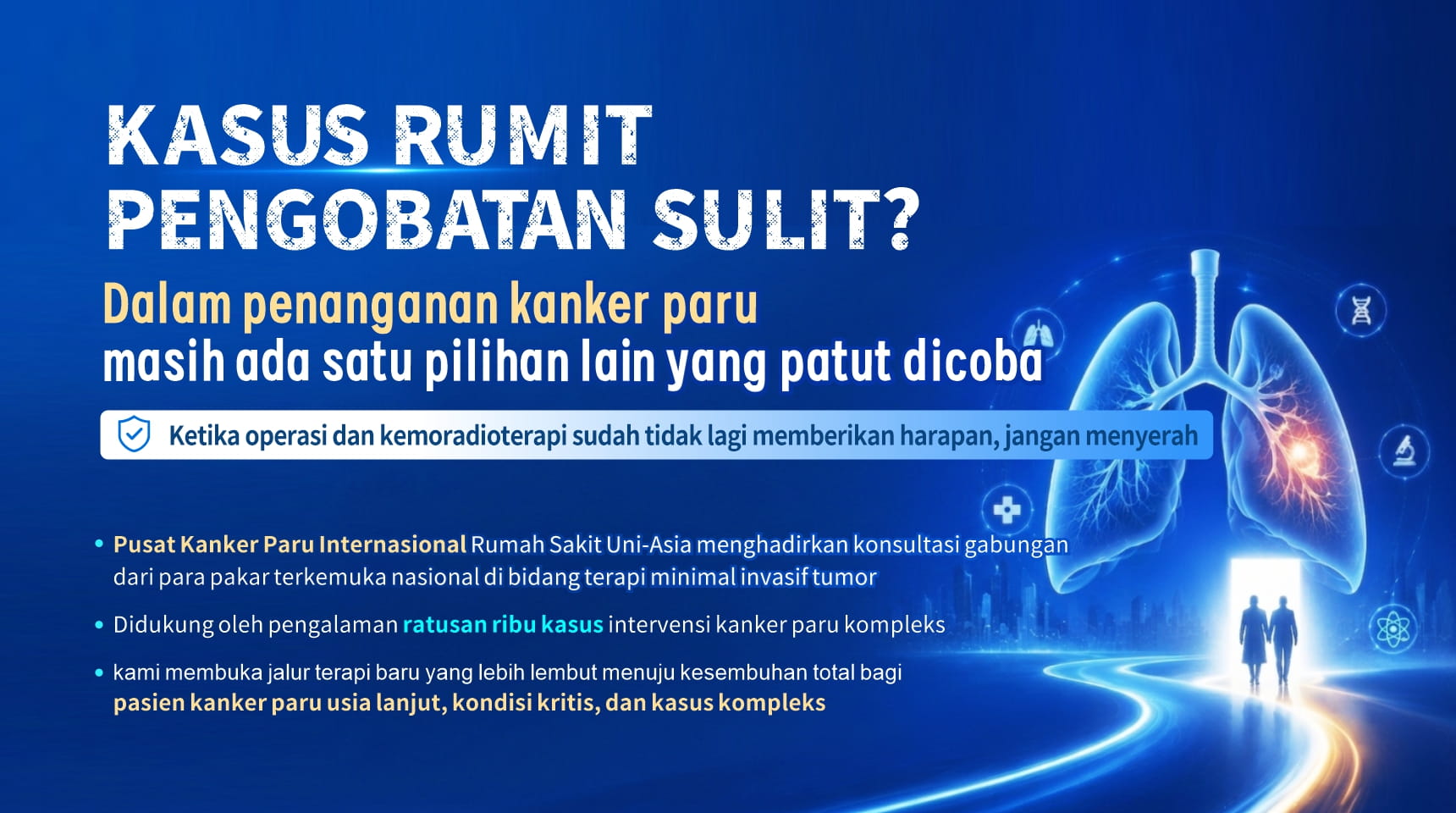Kanker Paru-paru: Gejala, Stadium, dan Pilihan Pengobatan